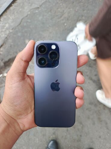 a11 kabro: IPhone 14 Pro, 128 GB, Deep Purple, Simsiz şarj, Face ID