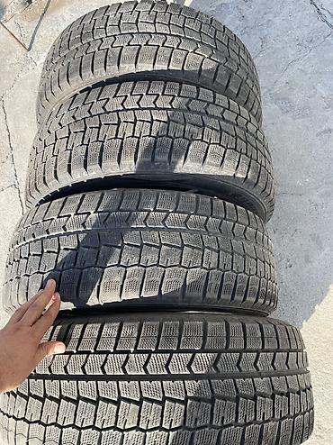 Шины 225 / 55 / R 17, Зима, Б/у, Комплект, Легковые, Япония, Dunlop at lalafo.kg Шины 225 / 55 / R 17, Зима, Б/у, Комплект, Легковые, Япония, Dunlop