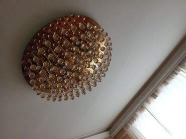 Lent lampalar: Çılçıraq, 10 və daha çox lampa, Xrustal