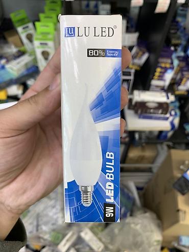 led kg: LED‑лампа LU LED, 9W - Тип: светодиодная лампа “свеча” - Мощность: 9 — 1