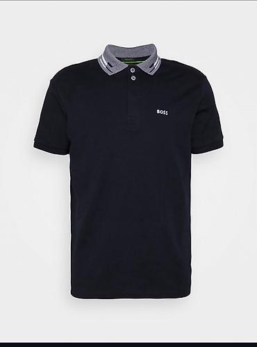 Kişi geyimləri: Polo köynək, Boss, L, rəng - Qara — 1