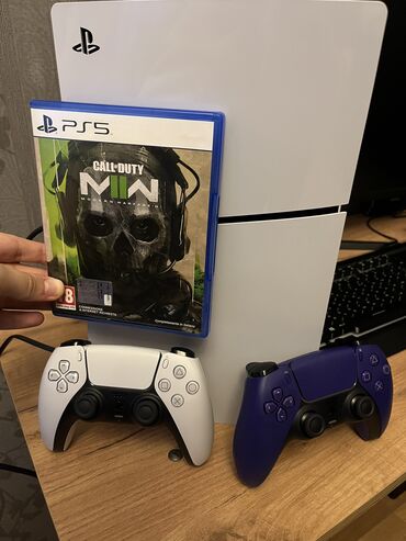 PS5 (Sony PlayStation 5): Playstation 5 slim (diskli versiya) Konsol yenidən fərqlənmir və