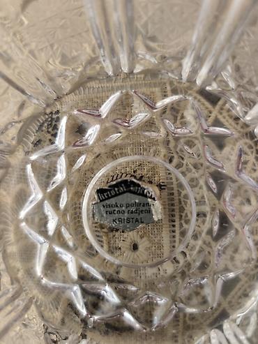 acar qabı: KIL markalı keramik qab – qəhvəyi şirli, tutacaqlı dekorativ “səbət” — 6