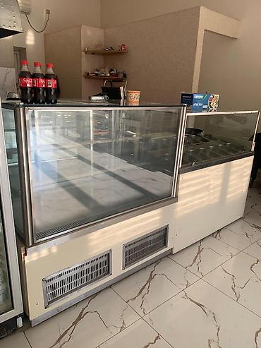 Digər biznes avadanlığı: *SEVA XİRDALAN* Restoran kafe ucun hazir bir yerdə həm salat vitrini — 1
