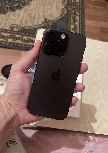 забыл: IPhone 16 Pro, Б/у, 256 ГБ, Black Titanium, Зарядное устройство, Защитное стекло, Чехол, 90 % — 2