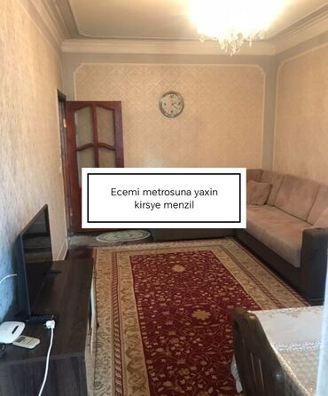 снять квартиру баку на длительный срок: Menzil 4 cu mikrarayon dairesinde yerlesir Ecemi metrosuna piyada 4
