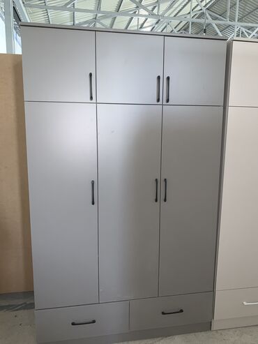 Шкафы для одежды: Шкаф для одежды, Новый, Прямой, ЛДСП — 9