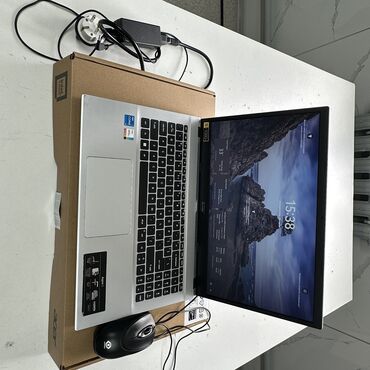 ноутбук core: Ноутбук, Acer, 8 ГБ ОЗУ, Intel Core i5, 15.6 ", Б/у, Для несложных задач, память SSD