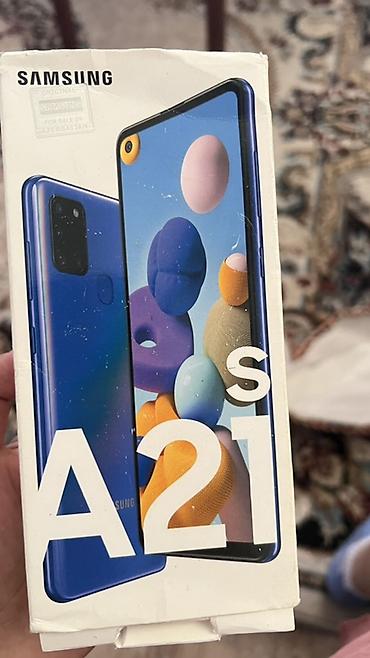 samsung e710: Samsung Galaxy A21S, rəng - Mavi, Barmaq izi — 1