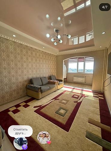 каракол срочно: 2 комнаты, 68 м², Средний Джал 106 серия улучшенная, 6 этаж, Евроремонт — 1