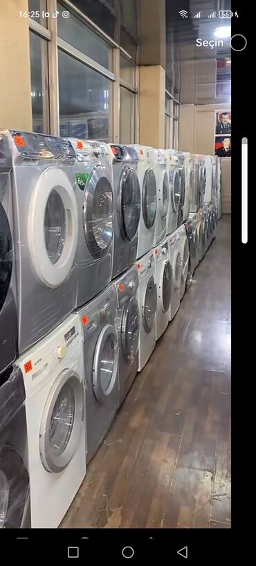 Paltaryuyan maşınlar: Paltaryuyan maşın Siemens, 6 kq, Avtomat, Qurutmasız