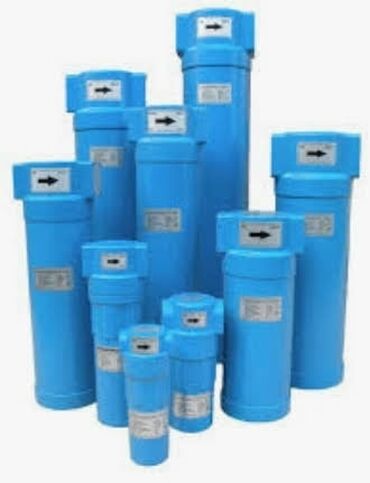 детские кровати на заказ: Sənaye hava xətti üçün mavi korpuslu sıxılmış hava filtrləri -