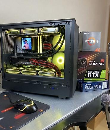 gb: Компьютер, ядер - 16, ОЗУ 32 ГБ, Для работы, учебы, Б/у, AMD Ryzen 7, NVIDIA GeForce RTX 3080, NVMe — 1