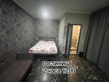 ночь девушка бишкек: 1 бөлмө, Душ кабинасы, Жаздык, жууркан-төшөк каптары, Кондиционер