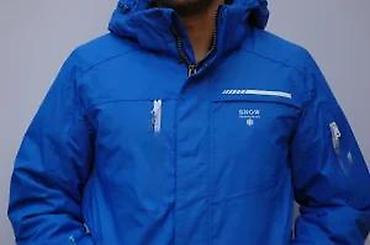 Odeća za skijanje: Muška zimska/ski jakna – plava - Toplotno izolovana podstava sa — 19