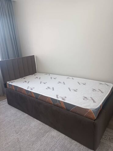 Односпальные кровати: Односпальная кровать, Новый, С матрасом, длина - 2 см — 17