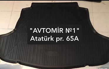 Aksesuarlar və tüninq: Toyota Camry 2019 baqaj rezini ÜNVAN: Atatürk prospekti 62, Gənclik — 1