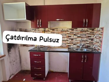 Soyuducular: ‼️ Təcili Satılır ‼️ Mətbəx mebeli Tezekimi qaplar parlag catdirilma