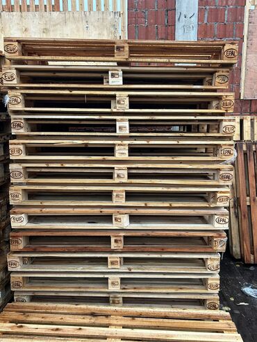 Drvena građa, šperploča: Drvene palete – različiti tipovi i dimenzije Vanstandardne palete — 1