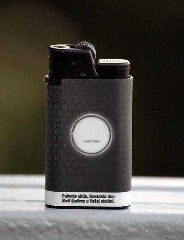 Upaljači i prateća oprema: Pall Mall Winston Lucky Ciprus ISPRAVAN upaljač Made in FRA. Cena za — 11