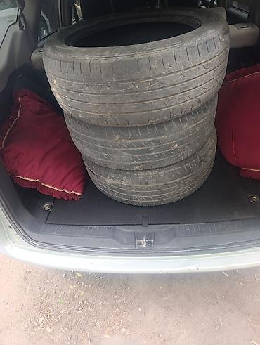грезевые шины: Комплект автомобильных шин 225/55 R18 98H Б/У 3штуки 50/50состояние - — 3