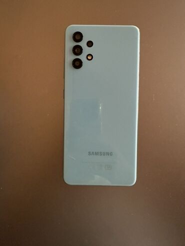 Nokia: Samsung Galaxy A32, 64 GB, rəng - Göy, Barmaq izi