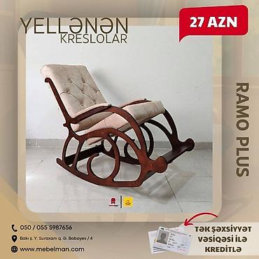 yellenen kreslolar: Yeni, Kreslo-kaçalka, Azərbaycan — 5