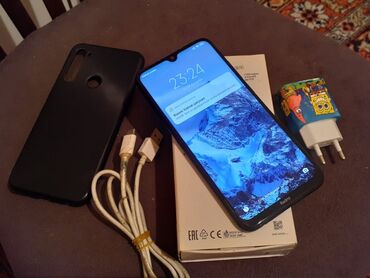 redmi buds 3 lite qiymeti: Redmi Note 8, 32 ГБ, цвет - Черный, Гарантия, Кнопочный, Сенсорный