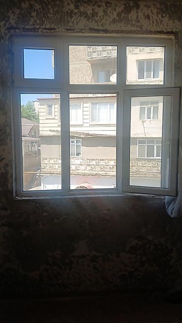 фикс: Б/у Двухкамерное Пластиковое окно, Ширина: 1 см, Длина: 1 см — 2