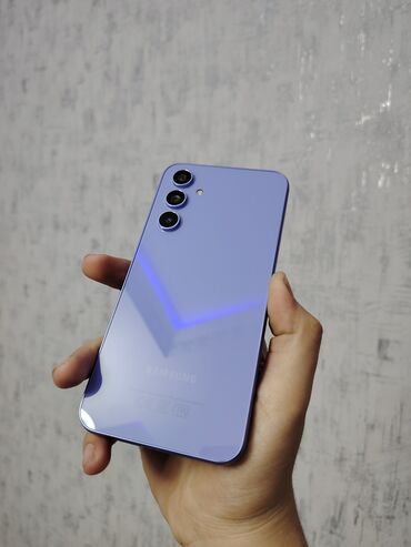 samsung 5000: Samsung Galaxy A54 5G, 128 ГБ, цвет - Фиолетовый, Отпечаток пальца, Две SIM карты, Face ID