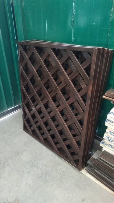 Деревянные заборы: Декоративная деревянная решетка, идеально подходящая для использования — 7