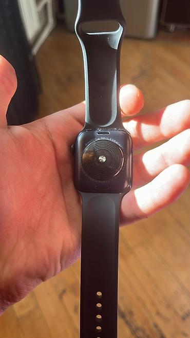 Smart saatlar: Apple Watch Series SE2 (GPS) – 44mm, blue. Qutusu orginal adaptoru var — 2