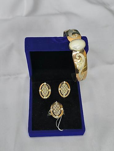 Серебряные наборы украшений: Набор украшений, Проба 925, Женские, Новый at lalafo.kg — 5 Серебряные наборы украшений: Набор украшений, Проба 925, Женские, Новый — 5