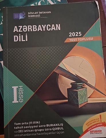 Tədris ədəbiyyatı: 11ci sinif üçün vəsaitlər satılır.Hərəsi ayrı ayrıda satılır içleri — 2