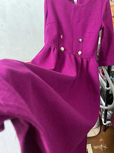 Повседневные платья: Теплое платюшко сидит приталено👌 Цвет фукси почти новые! Мерили только at lalafo.kg — 6 Повседневные платья: Теплое платюшко сидит приталено👌 Цвет фукси почти новые! Мерили только — 6
