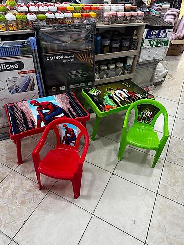 uşaq stol: Usaq Stol Stul Desti Usaq Masa Desti Usaqlar ucun stol ve stul desti — 1