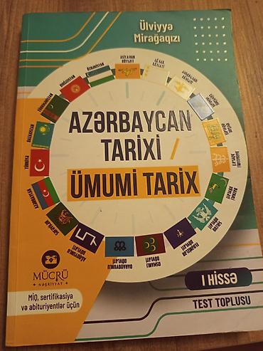 Məhsul: “Azərbaycan Tarixi / Ümumi Tarix – Test Toplusu (I hissə)” lalafo.az -da Məhsul: “Azərbaycan Tarixi / Ümumi Tarix – Test Toplusu (I hissə)”