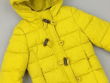 pluszowa kurtka z kapturem: Children's down jacket Benetton, 1.5-2 years, Synthetic fabric, condition - Very good