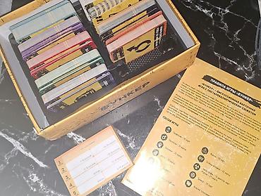 Настольные игры: Продаю игру Бункер, новый, играли один раз. Отдам за 500 сом. Все — 4