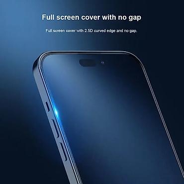 perači podova: Folija za zastitu ekrana GLASS Nillkin Fog Mirror za iPhone 14 Pro — 5