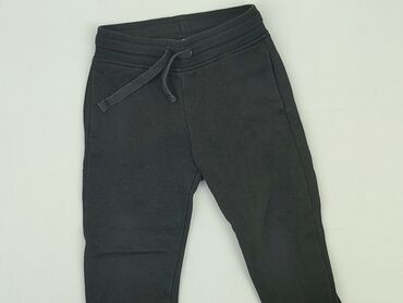 czarny kombinezon sportowy: Sweatpants, H&M, 2-3 years, 98, condition - Very good