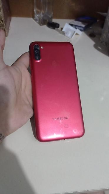a11 kabro: Samsung Galaxy A11, 32 GB, rəng - Qırmızı, Barmaq izi — 1