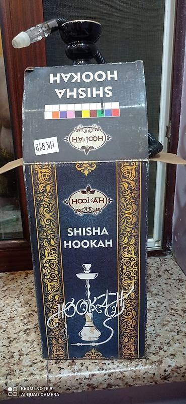 hookah: Shişa/Hookah dəsti - Rəng: qara - Materiallar: şüşə kolba, metal — 2