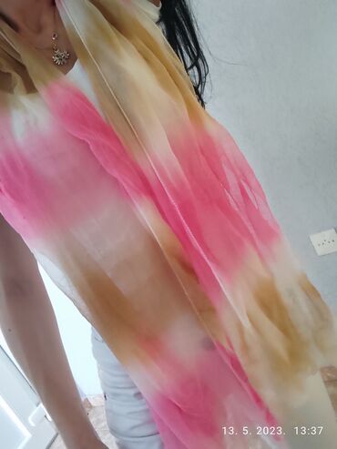 Marame: Velika esarpa,nova,nude roze — 8