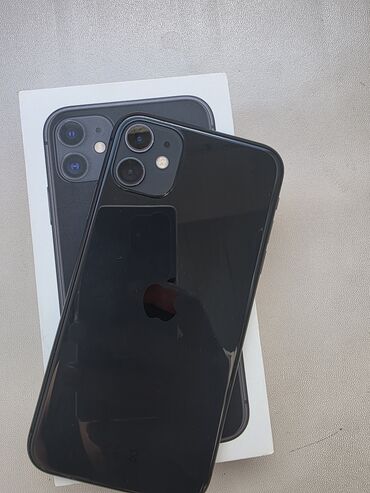 iphone x ekran qiymeti: IPhone 11, 64 ГБ, Jet Black, Face ID, С документами
