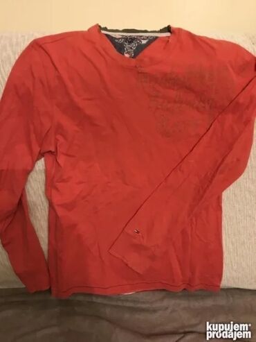 Duksevi: Original Tommy Hilfiger dzemper duks L 100% cotton Ramena 47cm — 7