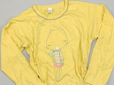 żółta bluzka dla dziewczynki: Bluzka, 14 lat, 158-164 cm, stan - Dobry
