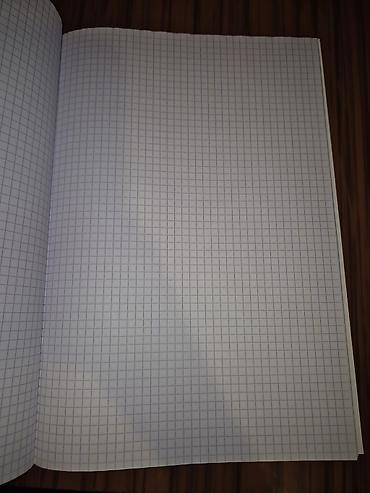 defter üzü: Məhsul: Qrafalı dəftər dəsti - Marka: ALFA (üz qabığında loqo var) - — 2