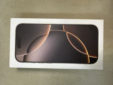 Техника и электроника: IPhone 16 Pro, 256 ГБ, Desert Titanium, Беспроводная зарядка, Face ID
