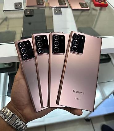 note 20 ultra ekran: Samsung Galaxy Note 20 Ultra, rəng - Qəhvəyi, Simsiz şarj — 2